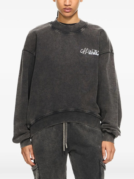  Off-white Sudadera Off Marker - Gris 