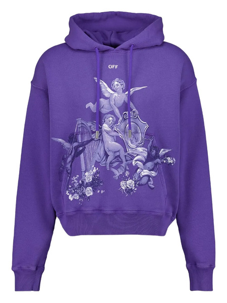 Off-white Sudadera Putti Skate Con Capucha - Azul 