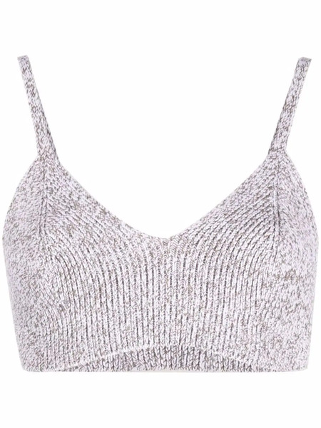  Off-white Top De Punto Languid - Blanco 