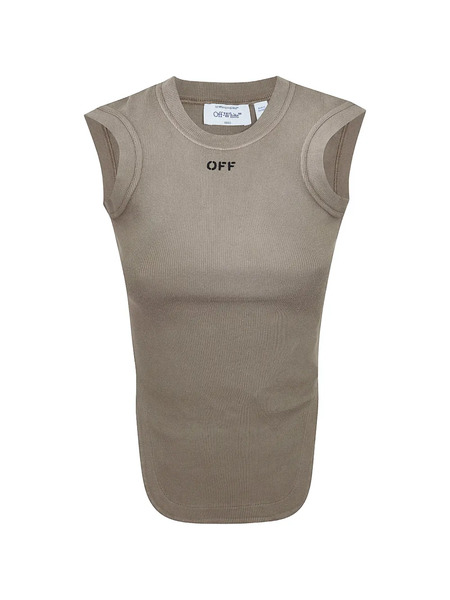  Off-white Top Kat De Canalé - Neutro 