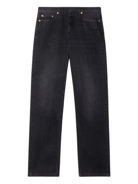  Off-white Vaqueros Con Logo - Negro 