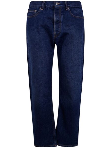  Off-white Vaqueros Rectos - Azul 