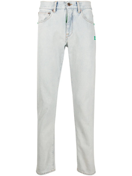  Off-white Vaqueros Slim - Azul 