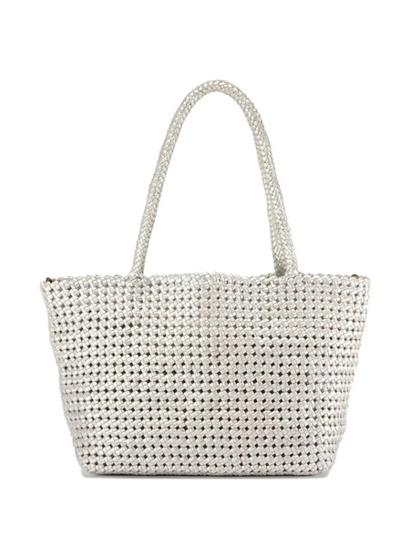  Officine Creative Bolso De Hombro Susan Trenzado - Gris 