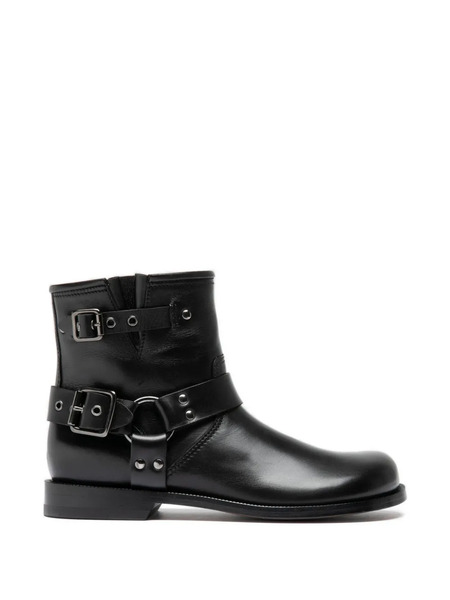  Officine Creative Botas Biker Emerald 016 - Negro 