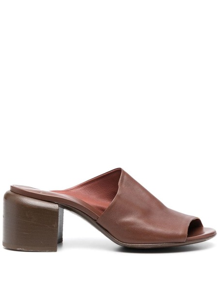 Officine Creative Mules Con Puntera Abierta - Marrón 