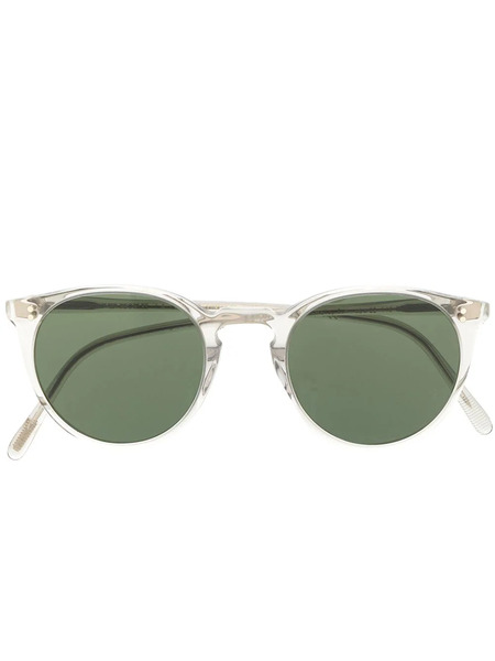  Oliver Peoples Lentes De Sol Con Armazón Circular - Gris 