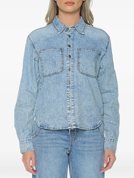  One Teaspoon Camisa Vaquera Nixie Con Efecto Lavado - Azul 