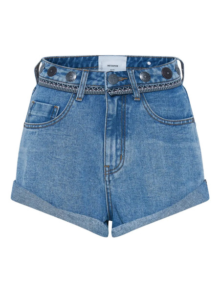  One Teaspoon Pantalones Vaqueros Cortos Bandits - Azul 