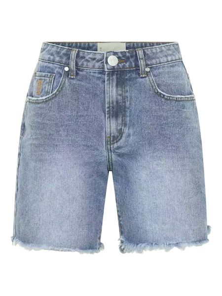  One Teaspoon Pantalones Vaqueros Cortos Con Efecto Envejecido - Azul 