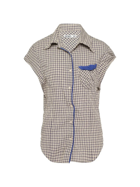  Open Yy Camisa A Cuadros - Neutro 