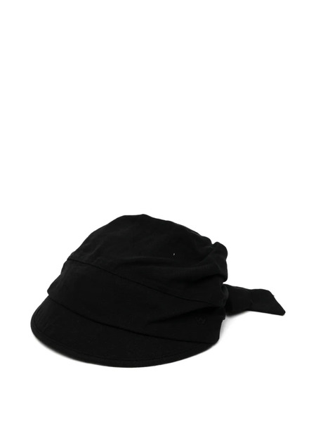  Open Yy Gorra Con Lazo - Negro 