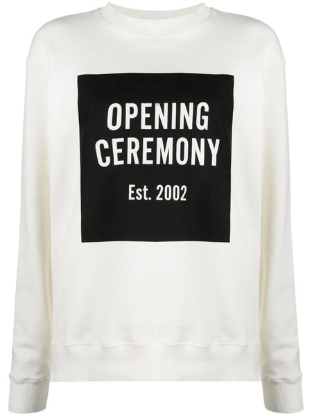  Opening Ceremony Sudadera Con Logo - Blanco 
