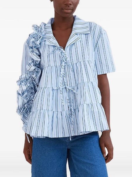  Opérasport Camisa A Rayas - Azul 