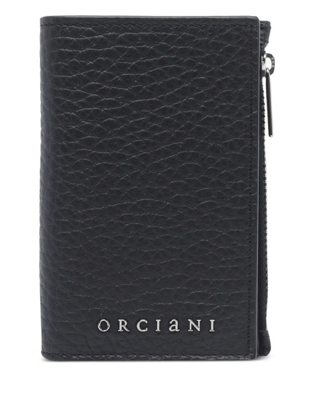  Orciani Cartera De Piel - Negro 