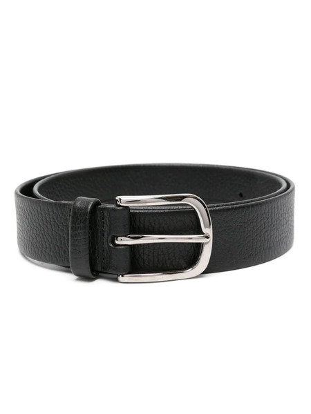  Orciani Dollaro Leather Belt - Negro 