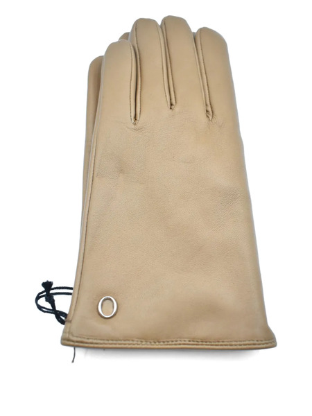  Orciani Guantes Nappa Flake - Marrón 