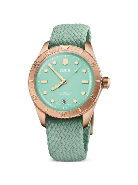  Oris Reloj Divers De 38 Mm - Verde 
