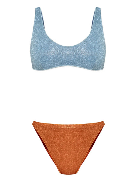  Oséree Bikini De Dos Tonos - Azul 