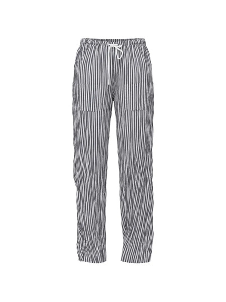  Osklen Pantalones A Rayas - Blanco 