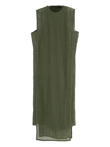  Osklen Vestido Largo A Capas - Verde 
