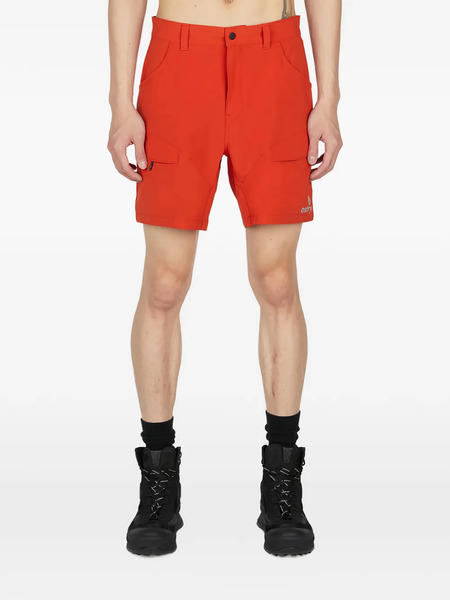  Ostrya Bermudas Con Logo Estampado - Naranja 