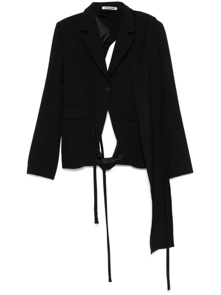  Ottolinger Blazer Con Espalda Abierta - Negro 