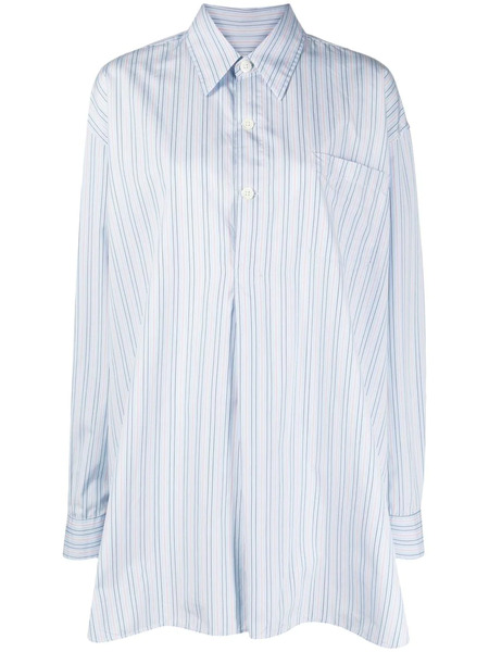  Our Legacy Camisa Oversize A Rayas - Azul 