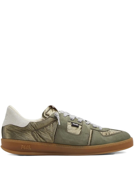  P448 Zapatillas Monza Con Paneles - Verde 