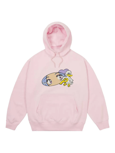  Palace Sudadera Back View Con Capucha - Rosa 