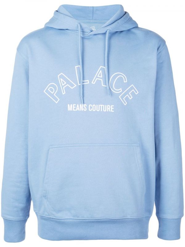  Palace Sudadera Con Logo Estampado - Azul 