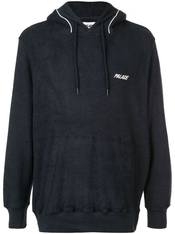  Palace Sudadera Texturizada Con Capucha - Azul 