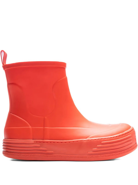  Palm Angels Botas Con Plataforma - Naranja 