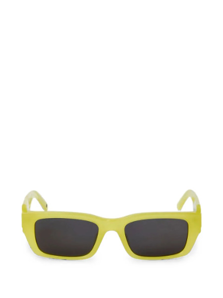  Palm Angels Eyewear Rectangle-frame Sunglasses - Amarillo 