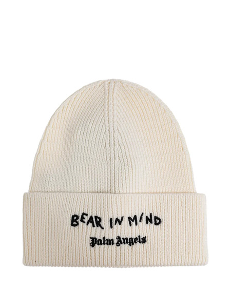  Palm Angels Gorro Bordado - Neutro 