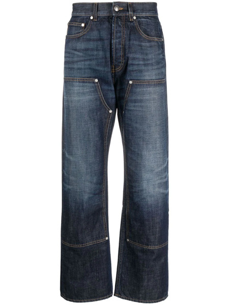  Palm Angels Pantalones Cargo Zander - Azul 