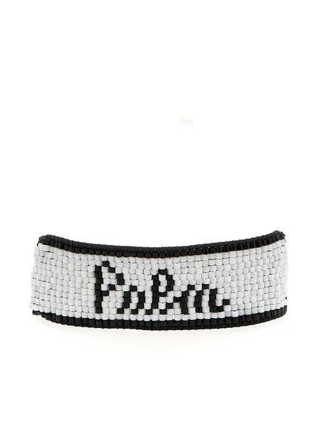  Palm Angels Pulsera Palm Beads - Blanco 