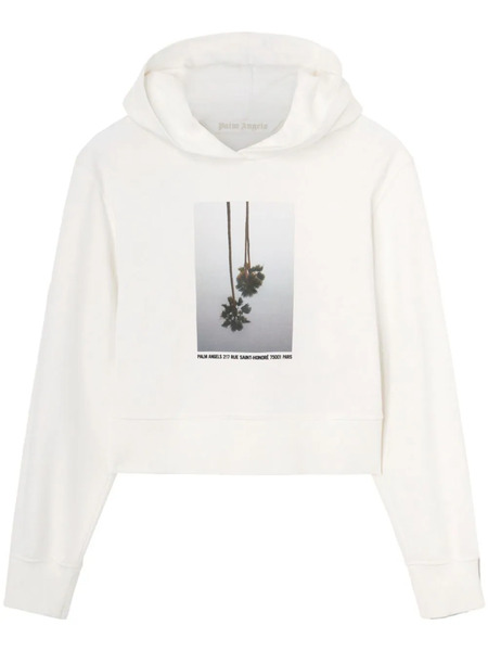  Palm Angels Sudadera Mirage Con Capucha - Blanco 