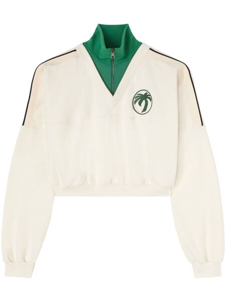  Palm Angels Sudadera Oval Palm - Blanco 