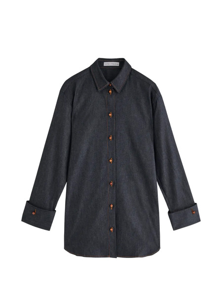  Palmer//harding Camisa Vaquera Reflection - Azul 