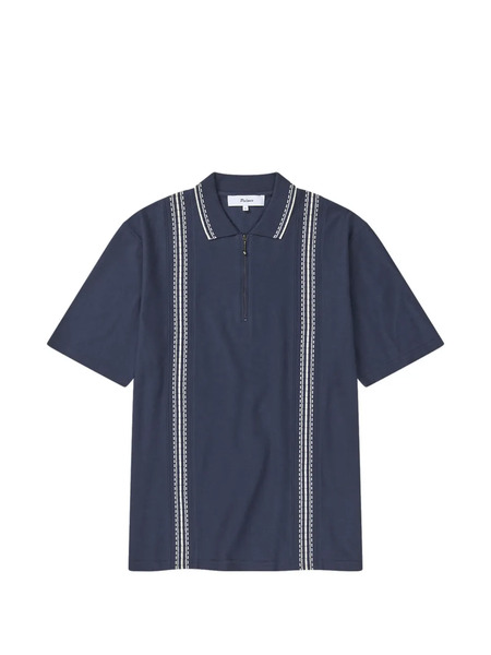  Palmes Polo Panel Con Cremallera - Azul 