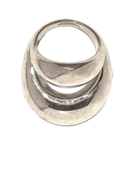  Panconesi Anillo Double Blow Up - Plateado 