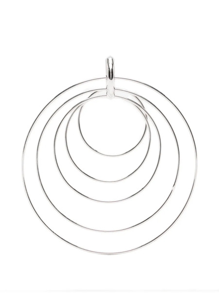  Panconesi Pendientes De Aro Serpent - Plateado 