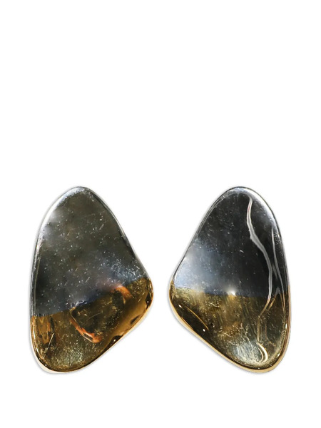  Panconesi Pendientes De Dos Tonos - Plateado 