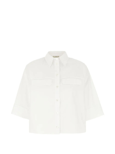  Panicale Camisa Con Botones - Blanco 