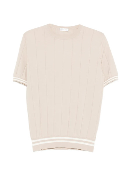  Panicale Camiseta De Canalé A Rayas - Neutro 