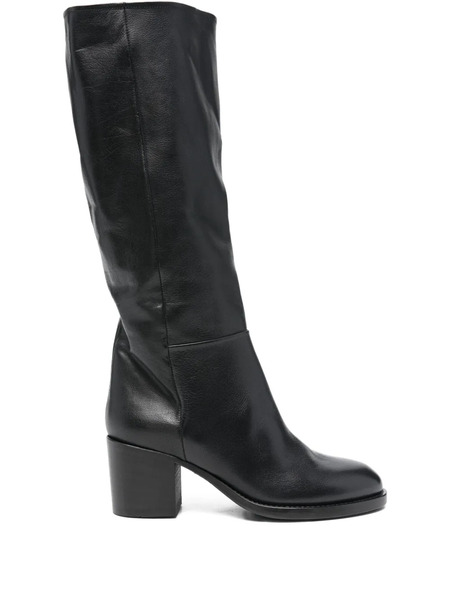  Pantanetti Botas De Cuero - Negro 