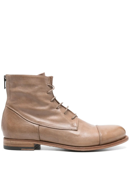  Pantanetti Botines De Piel - Neutro 