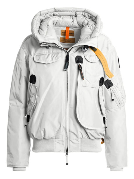  Parajumpers Chaqueta Bómber Gobi Con Capucha - Blanco 