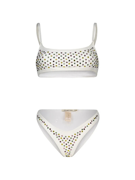 Paramidonna Bikini Chiara Con Detalles - Blanco 